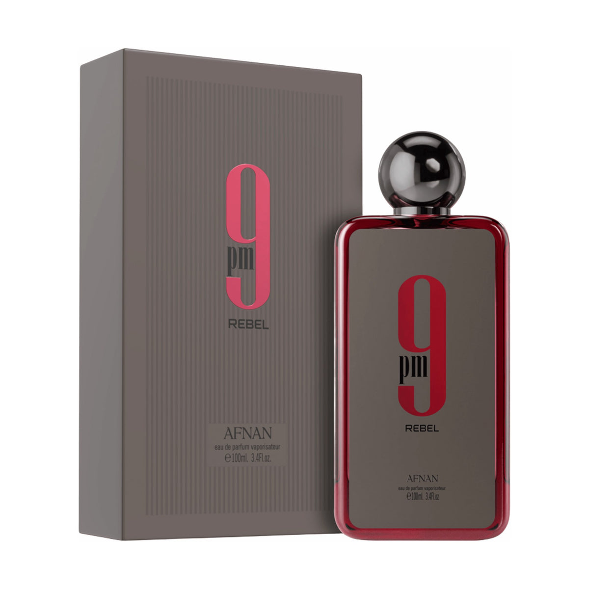 Afnan 9 PM Rebel, parfimērijas ūdens 100 ml ar iepakojumu