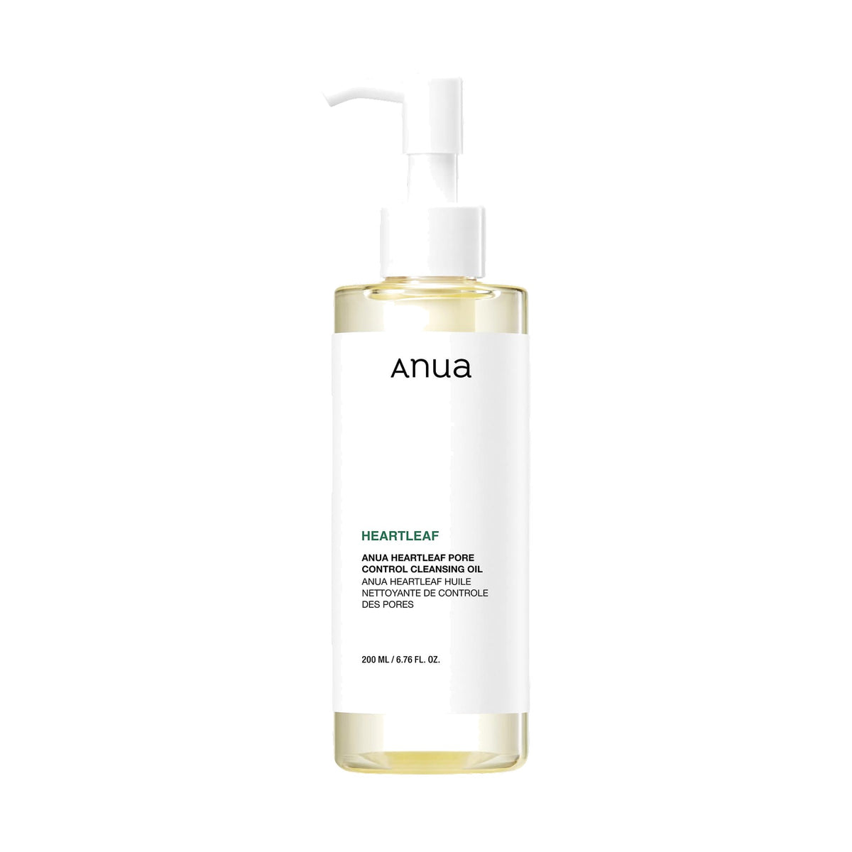 Anua Heartleaf Pore Control Cleansing Oil, hidrofilā eļļa