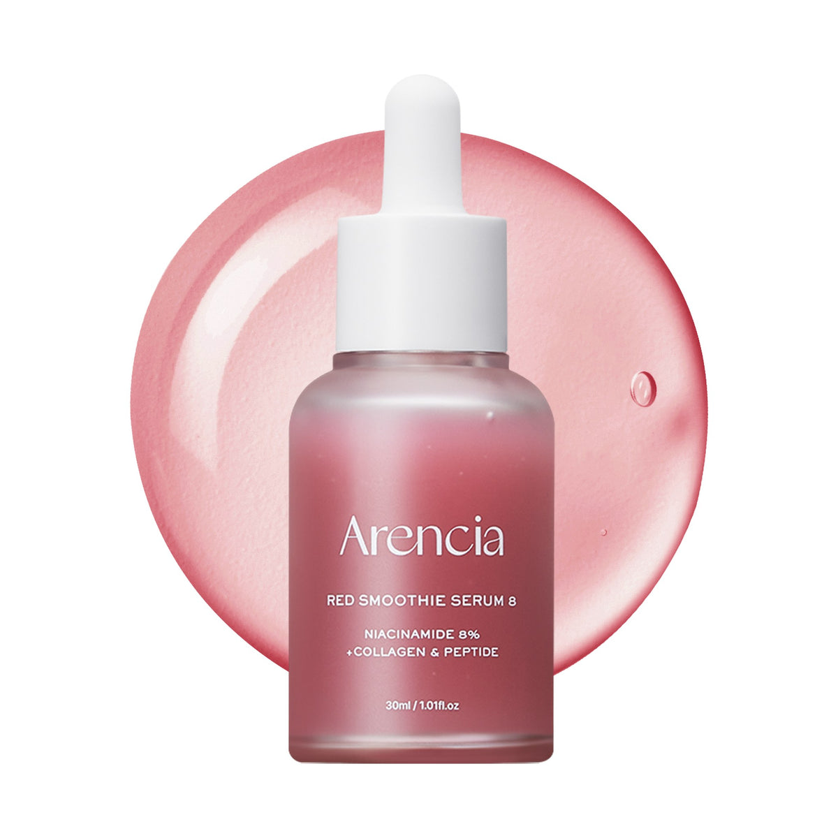 Arencia Red Collagen + Peptide Smoothie Serum, serums sejai