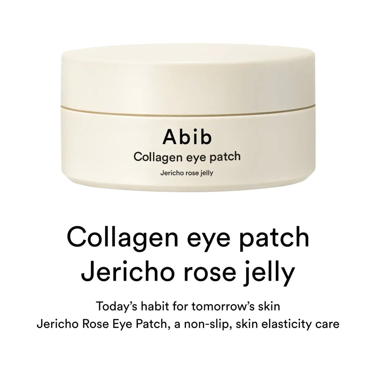 Abib Jericho Rose Collagen Eye Patch, hidrogēla zemacu plāksteri