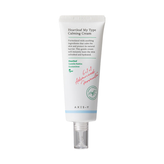 AXIS-Y Heartleaf My Type Calming Cream, krēms sejai