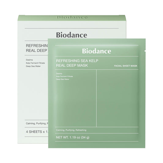 Biodance Refreshing Sea Kelp Real Deep Mask, hidrogēla maska sejai