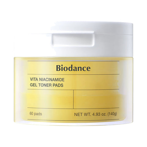 Biodance Vita Niacinamide Gel Toner Pad, toniķa diski sejai