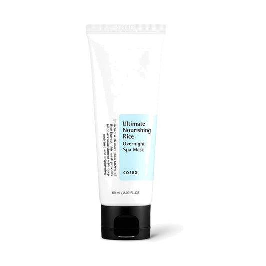 COSRX Ultimate Nourishing Rice Overnight Spa Mask, nakts maska sejai