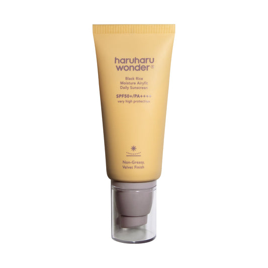 Haruharu Wonder Black Rice Moisture Airyfit Daily Sunscreen SPF50+, saules aizsargkrēms sejai