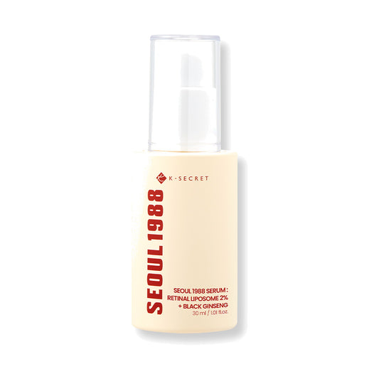 K-Secret Seoul 1988 Serum: Retinal Liposome 2% + Black Ginseng, serums sejai