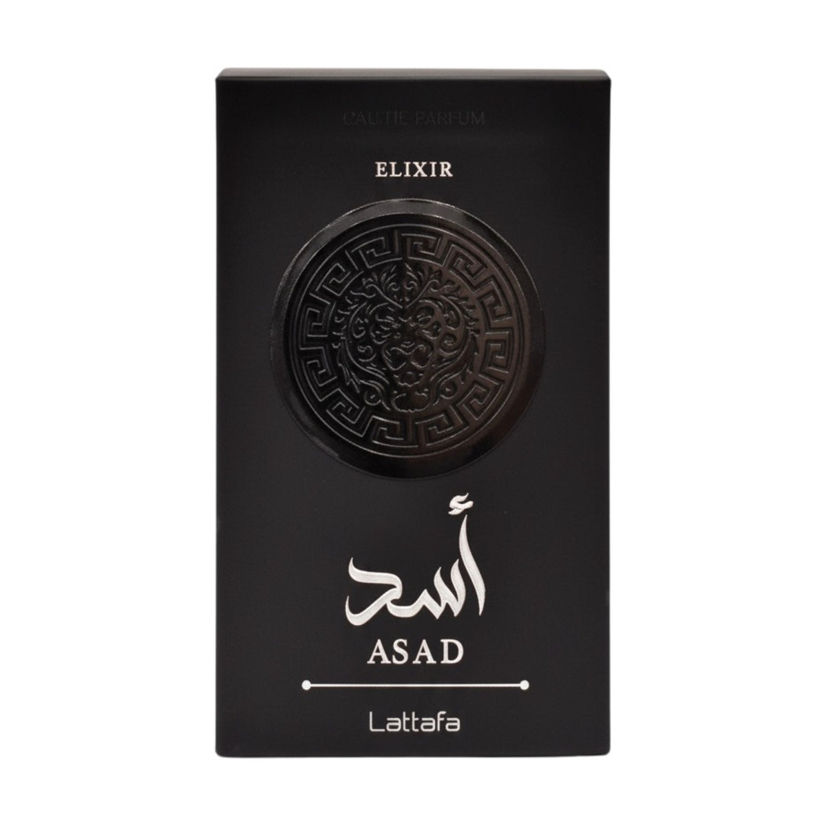 Lattafa Asad Elixir iepakojums
