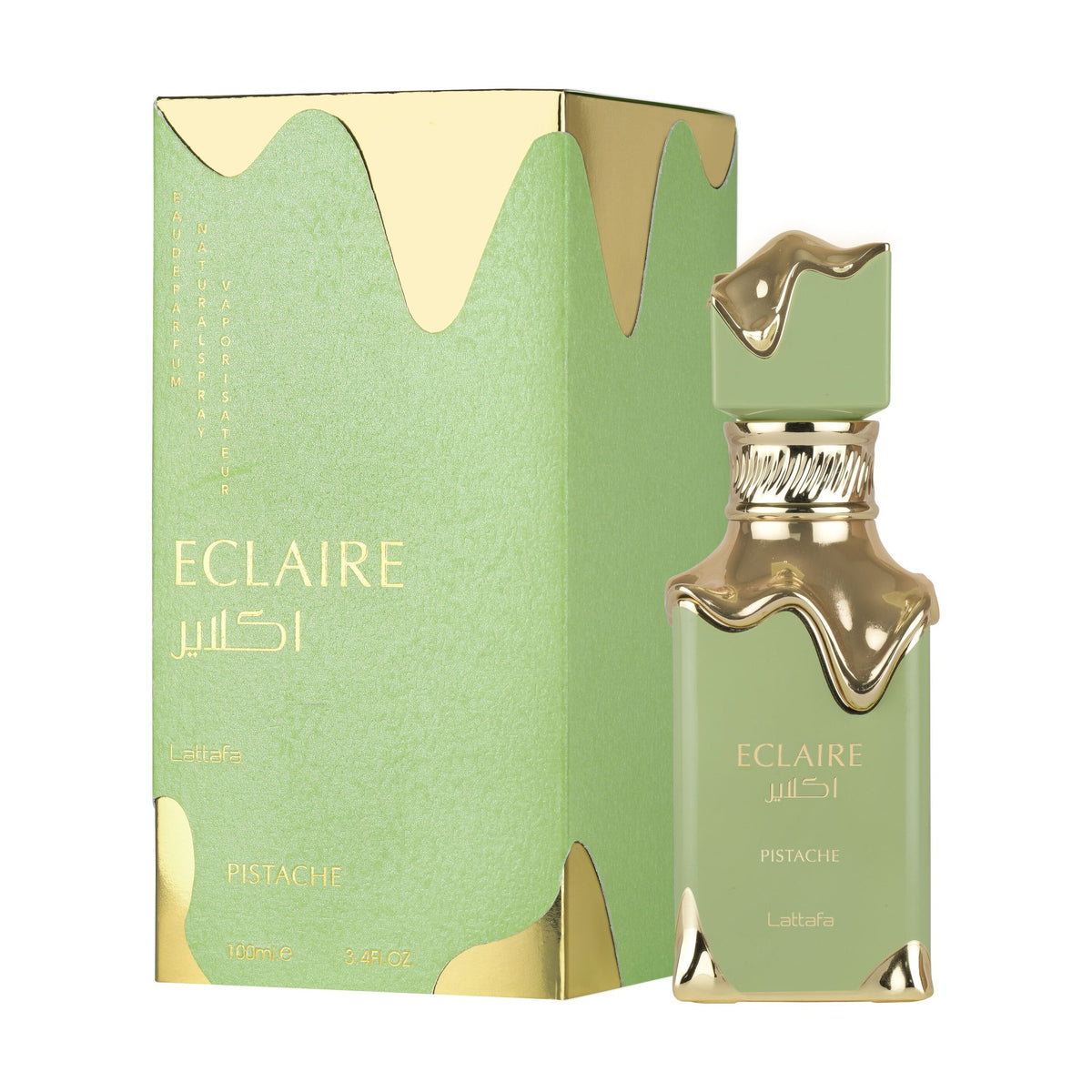 Lattafa Eclaire Pistache, parfimērijas ūdens 100 ml ar iepakojumu