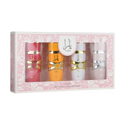 Lattafa My Yara Collection, parfimērijas ūdens 4 × 25 ml