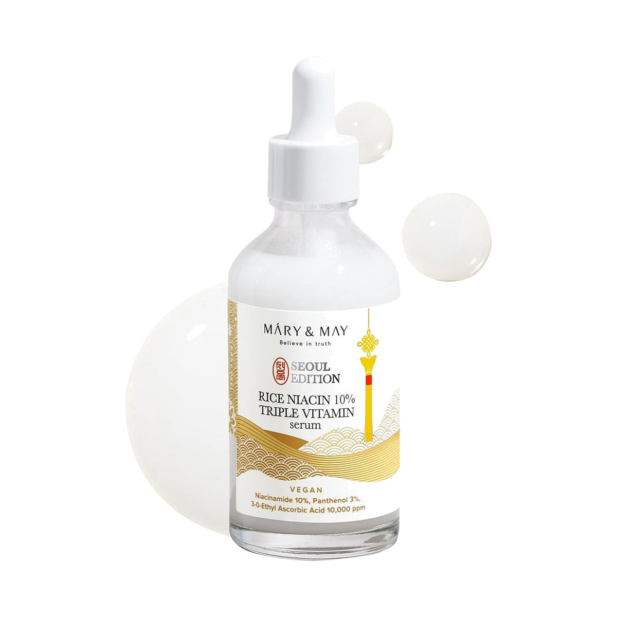Mary&May Rice Niacin 10% Triple Vitamin Serum, serums sejai