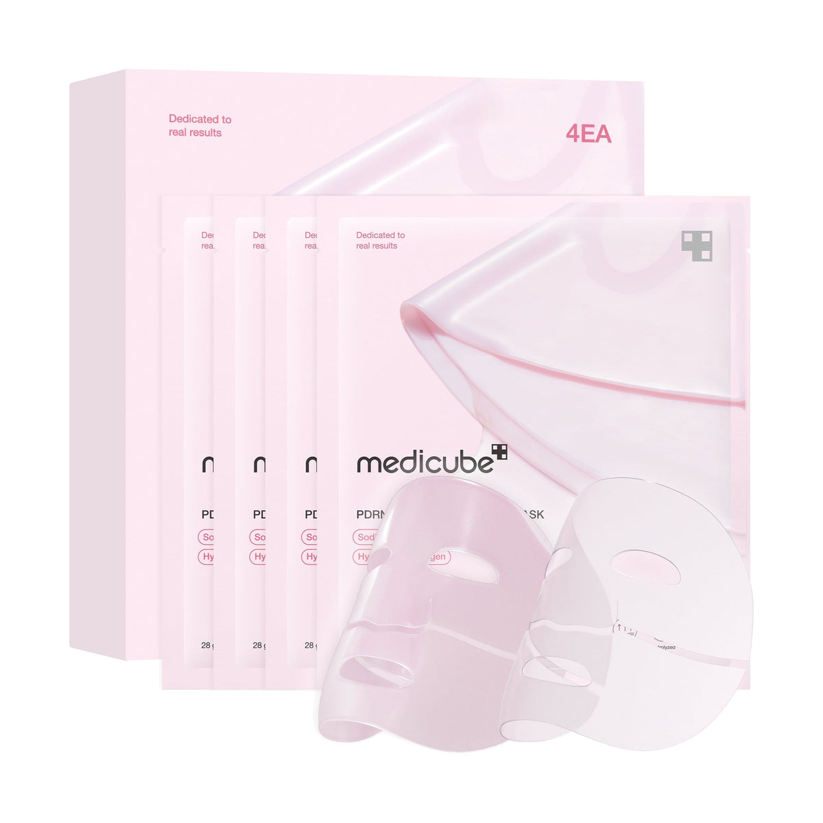 Medicube PDRN Pink Collagen Jelly Overnight Mask, hidrogēla maska sejai