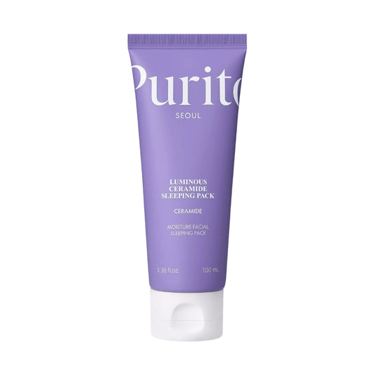 Purito Luminous Ceramide Sleeping Pack, nakts maska sejai