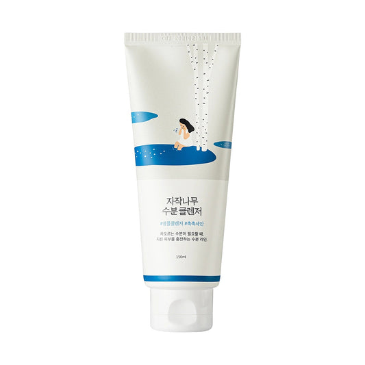 Round Lab Birch Juice Moisturizing Cleanser, attīrošās putas sejai