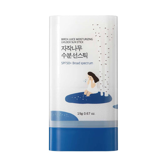 Round Lab Birch Juice Moisturizing Sun Stick SPF50+ PA++++, saules aizsardzības zīmulis