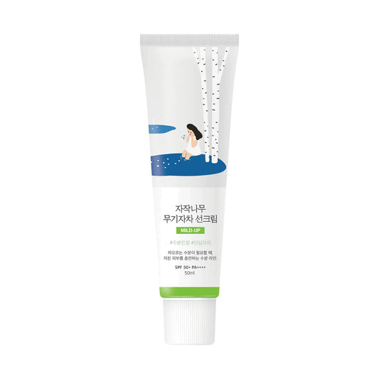 Round Lab Moisture Mild-Up Sunscreen, saules aizsargkrēms sejai