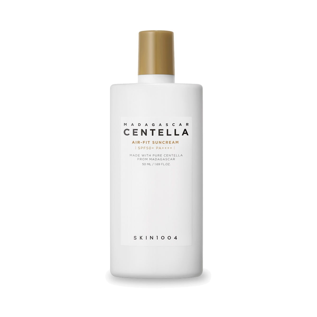 SKIN1004 Madagascar Centella Air-Fit Suncream Plus SPF50+ PA++++, saules aizsargkrēms sejai