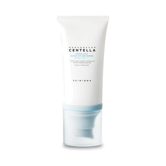 SKIN1004 Madagascar Centella Hyalu-Cica Water-Fit Sun Serum SPF50+ PA++++, saules aizsardzības serums