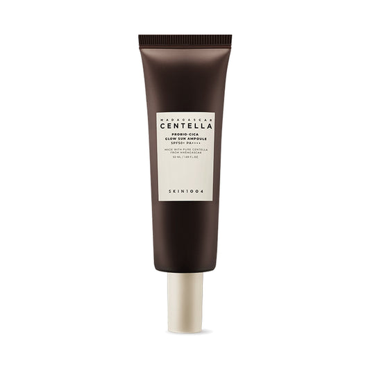 SKIN1004 Madagascar Centella Probio-Cica Glow Sun Ampoule, saules aizsardzības serums