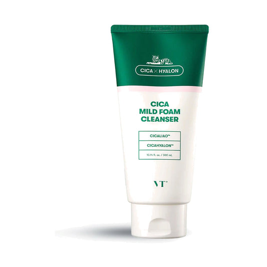VT Cosmetics Cica Mild Foam Cleanser, attīrošās putas sejai