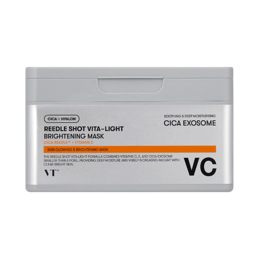 VT Cosmetics Reedle Shot Vita-Light Brightening Mask, auduma maska sejai