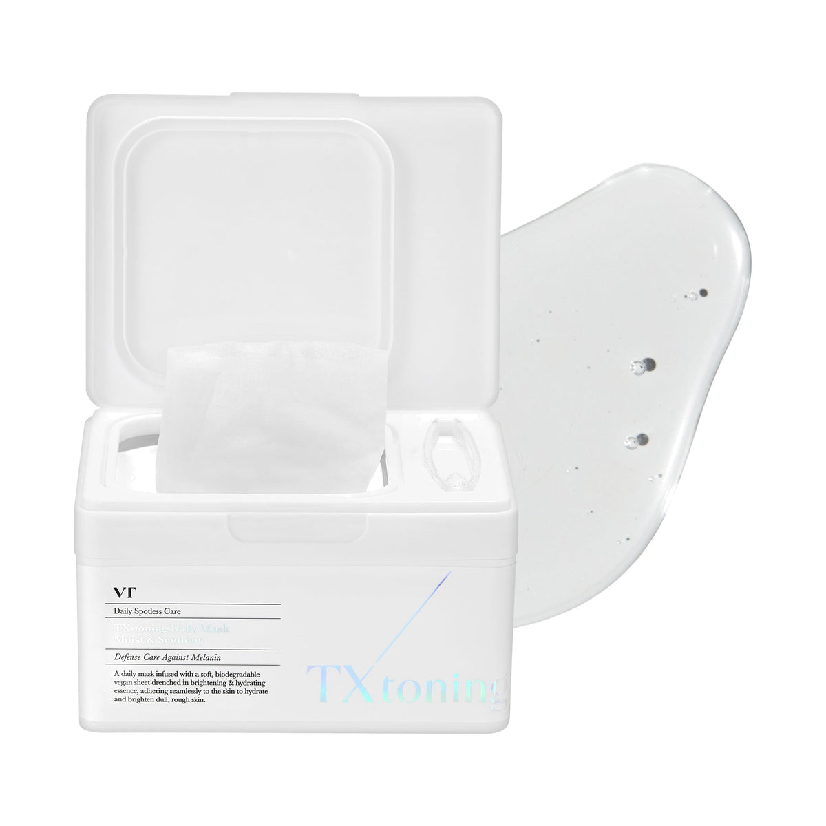 VT Cosmetics TX Toning Daily Mask, auduma maska sejai